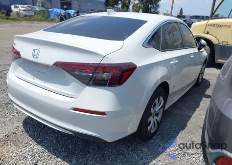 2025 Honda Civic Lx from USA, damaged, VIN 2HGFE2F22SH558612